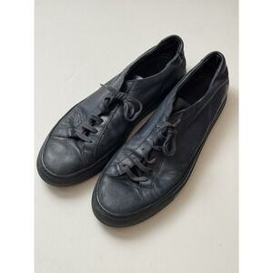 Common Projects Men's Size 46/US 13 Navy Blue Achilles Low Sneakers